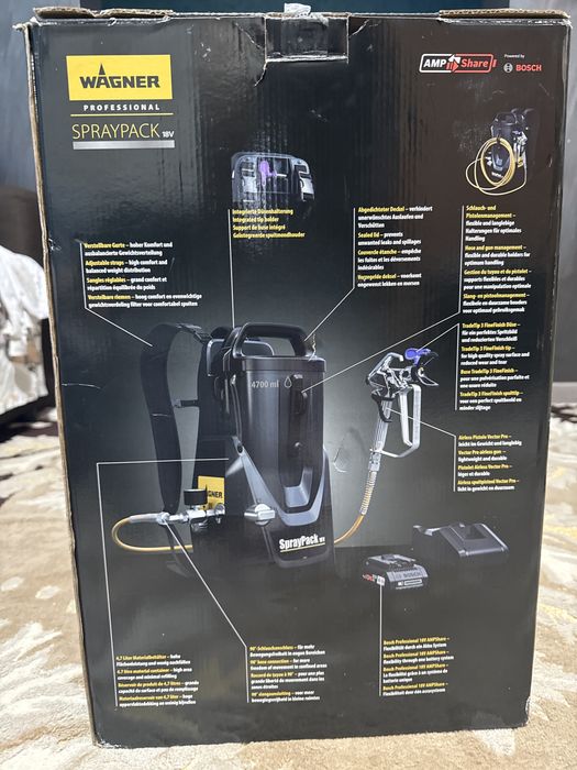 Pompa wagner pe baterie Bosch 18v