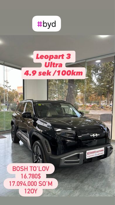 Byd Leopart 3 Full ultra chegirmada