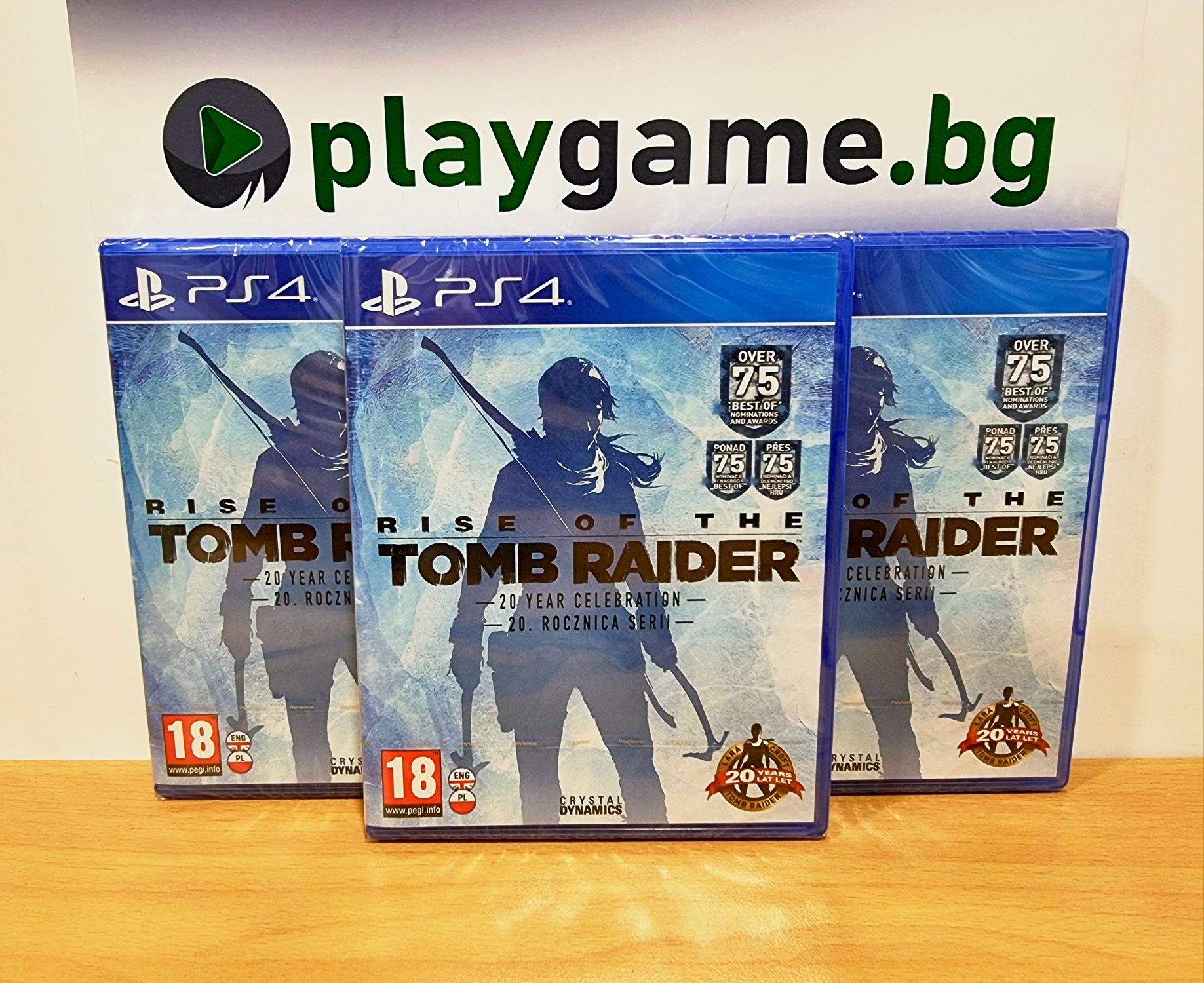 Чисто нова игра Rise of The Tomb Raider за PS4