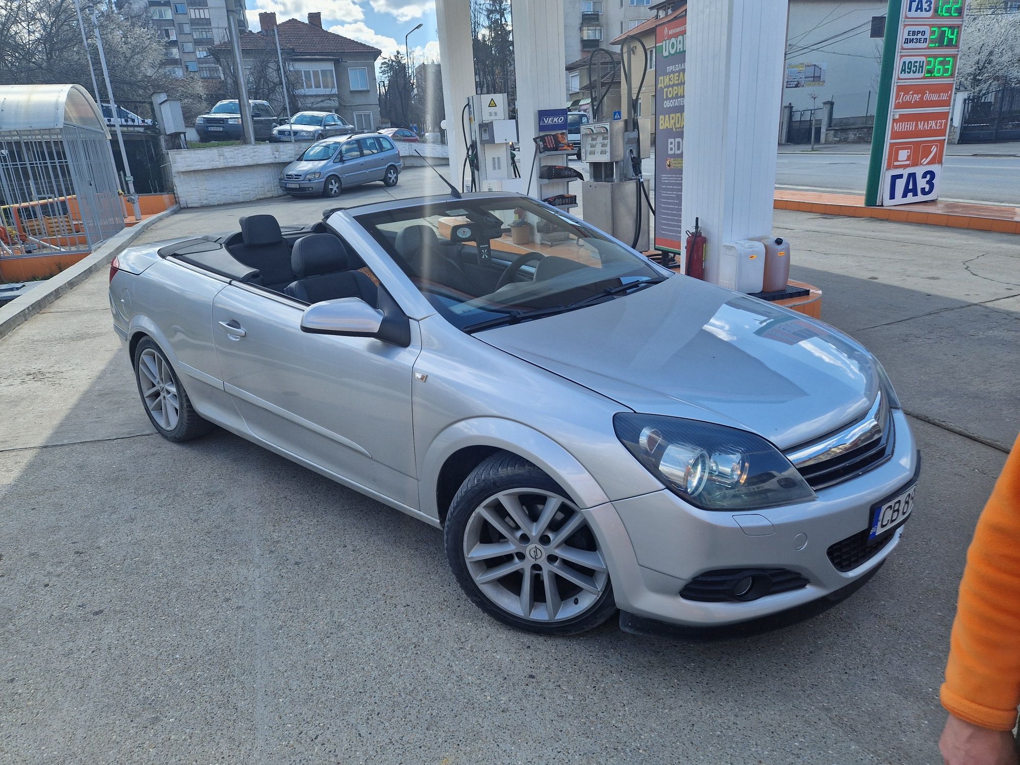 Opel astra cabrio 1.8 gaz