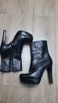 botine piele naturala mar 35