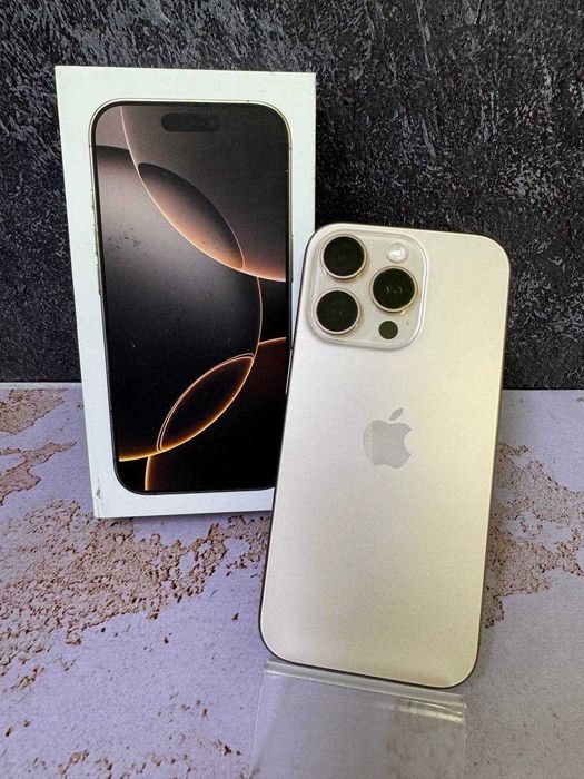 Apple iPhone 16 Pro (е-sim) 256 Gb г.Атырау, Абая 13 (лот 753995)
