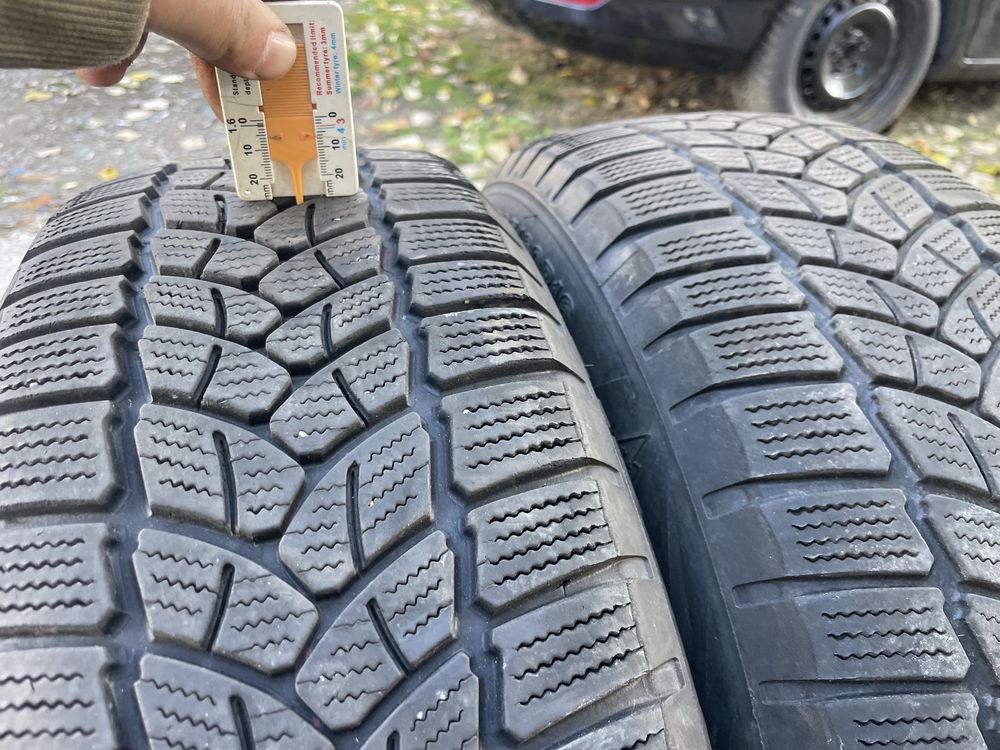 205/60 R16 2бр зимни гуми 2019