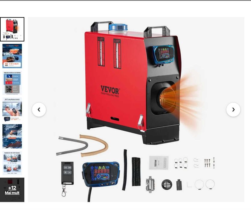 Sirocou, incalzitor pe motorina VEVOR