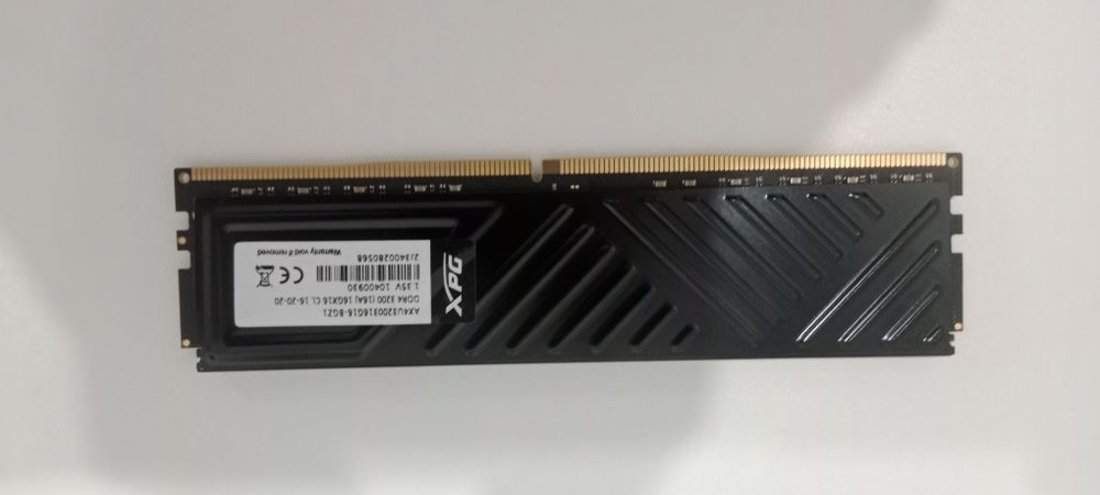 Xpg 16gb 3200hz ram