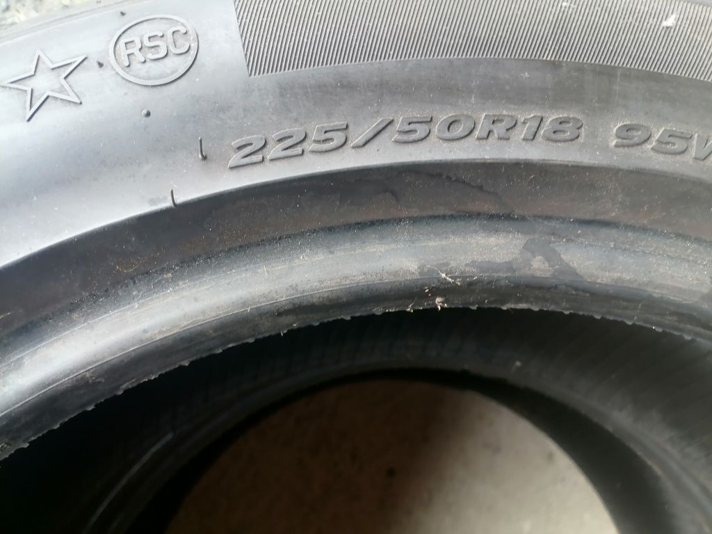 225 50 R 18 95W HANKOOK ДОТ 4918