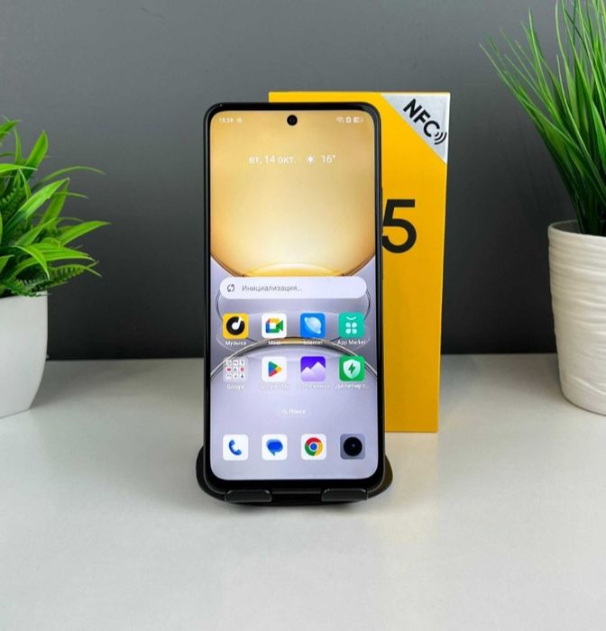 Продам телефон realme с75 память 128гб состояние идеальное