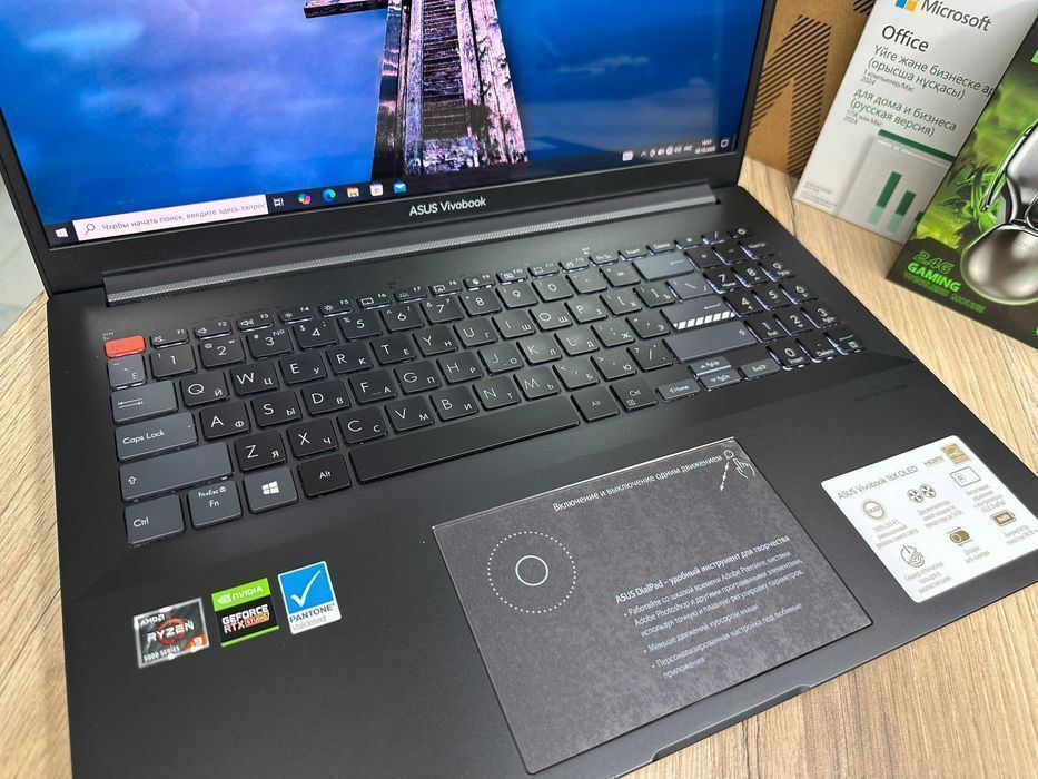 Ноутбук ASUS VivoBook 16X OLED 4K/Ryzen 9-5900HX/16GB/512GB/RTX ULTRA