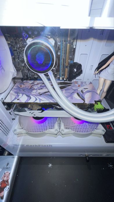 Видеокарта Rx 580 8 gb powercolor полностья рабочая