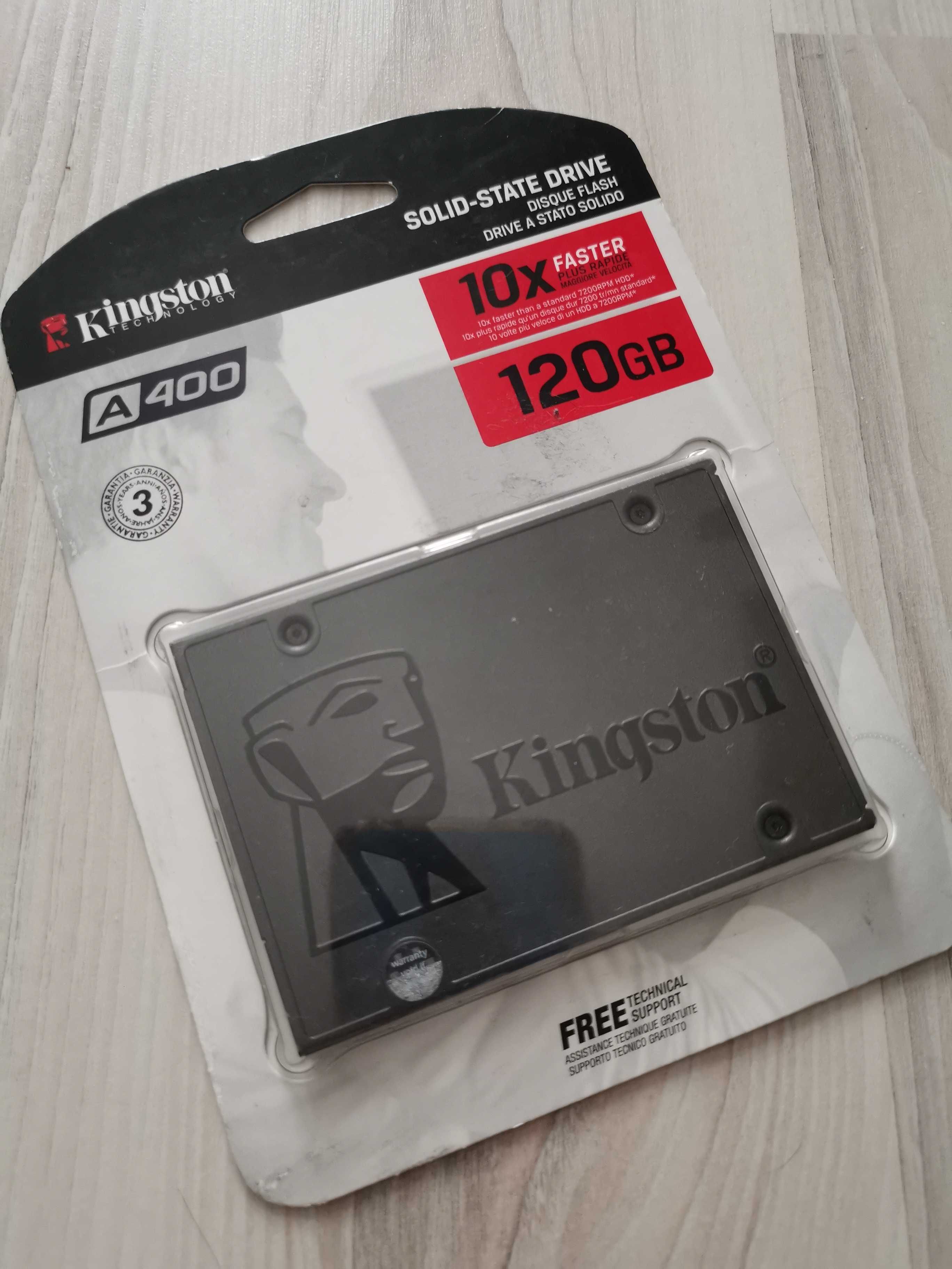 SSD Kingstone A400 120gb - SIGILATE - NOI