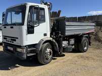 Vand schimb variante camion basculabil cu macara