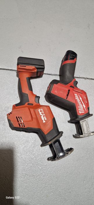 Hilti , Milwaukee ferestrau sabie pe acumulator