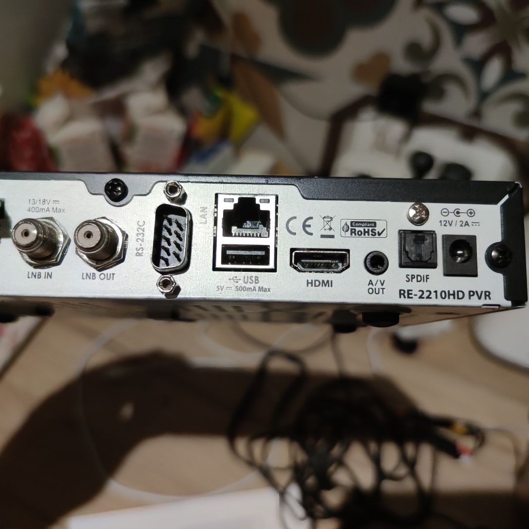 Receiver,decodor satelit HD,12V,hdmi,usb,vga,lan,card CI etc