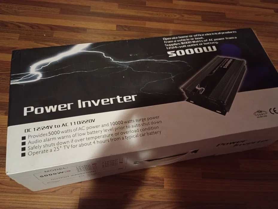 invertor 12v 5kw cu varf de 10kw