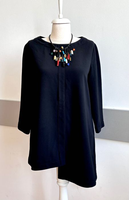 Stefanel разкошна асиметрия туника от хубава плътна материя