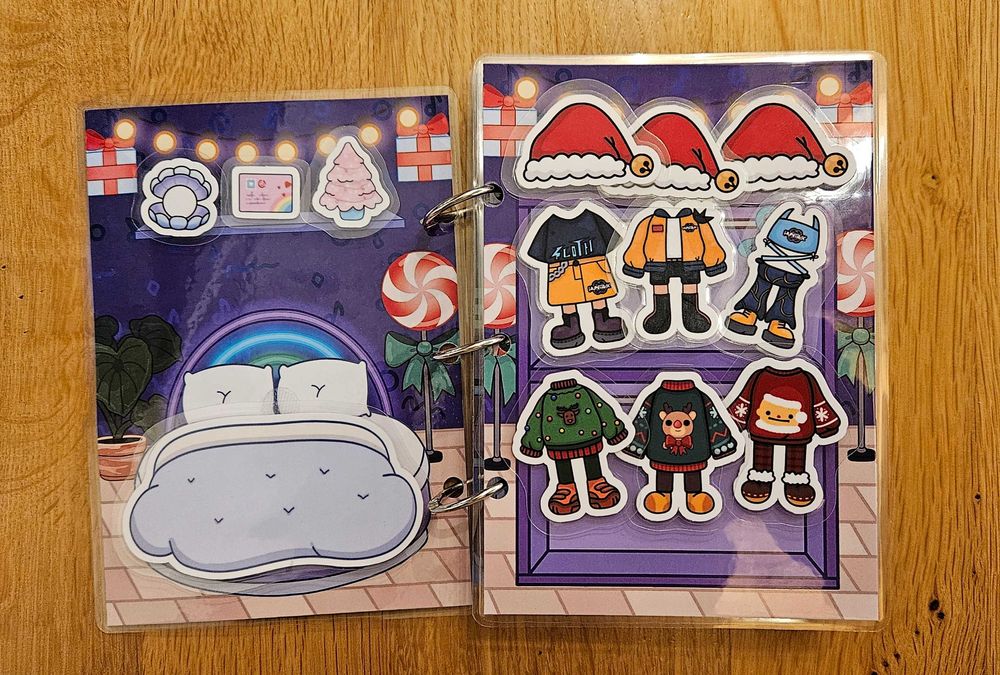 Christmas K-Pop  Demon Hunters Velcro album