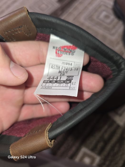 Red wing спец ботинка