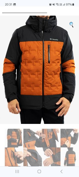 Geaca ski columbia impermeabilă barbati marimea L