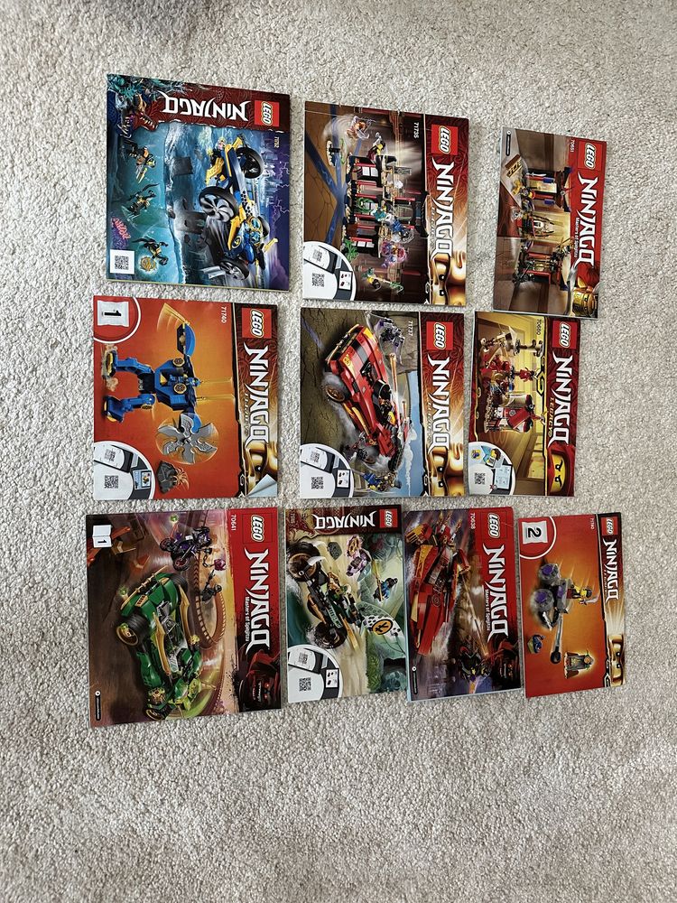 Seturi lego Ninjago