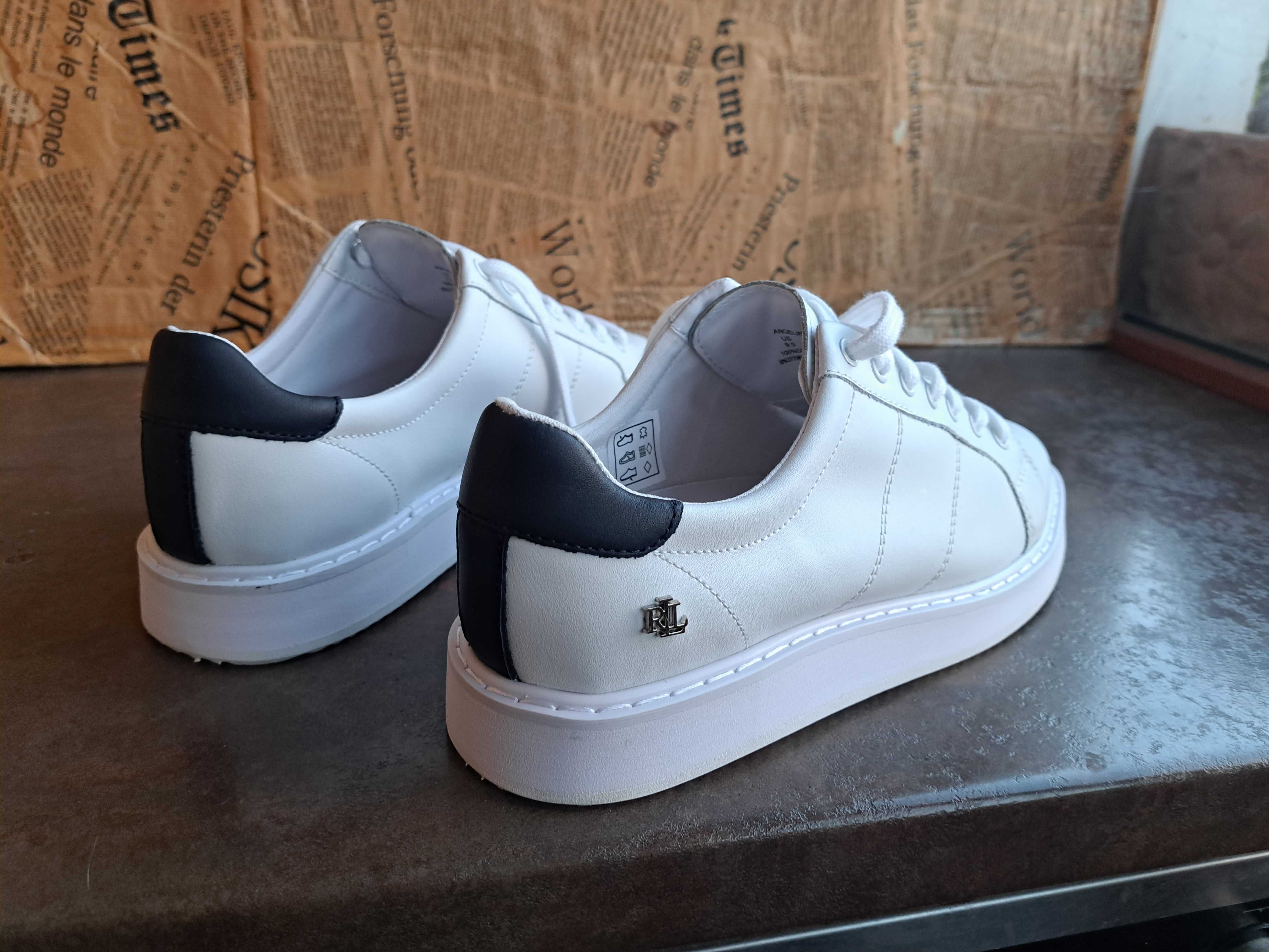 дамски кожени обувки,кецове,маратонки,ном.41 Ralph Lauren-Нови!сникърс