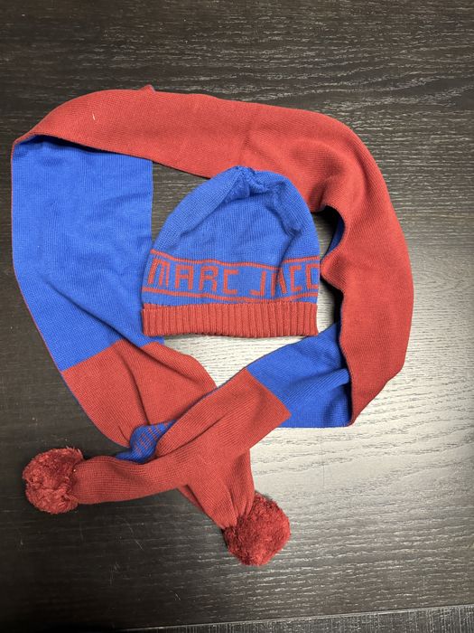 Set caciula+fular marc jacobs