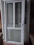 Ușa PVC cu geam termopan 180x80