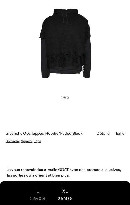 Мъжко Худи с качулка GIVENCHY 3 в 1