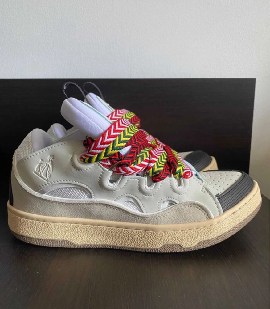 Lanvin curb sneakers