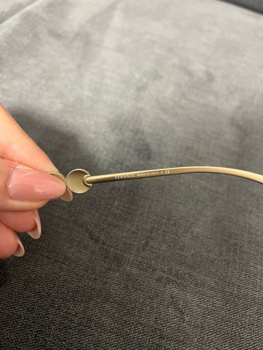 Оригинални очила Versace за синя светлина с лещи без диоптър