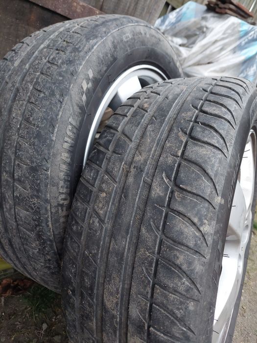 Vând jante r16 cu cauciucuri vara