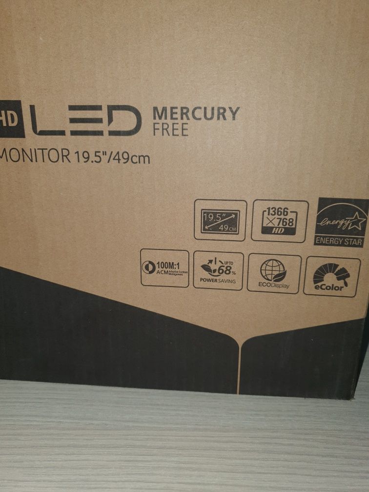 Monitor LCD Acer V206HQL 19,5"/49 cm