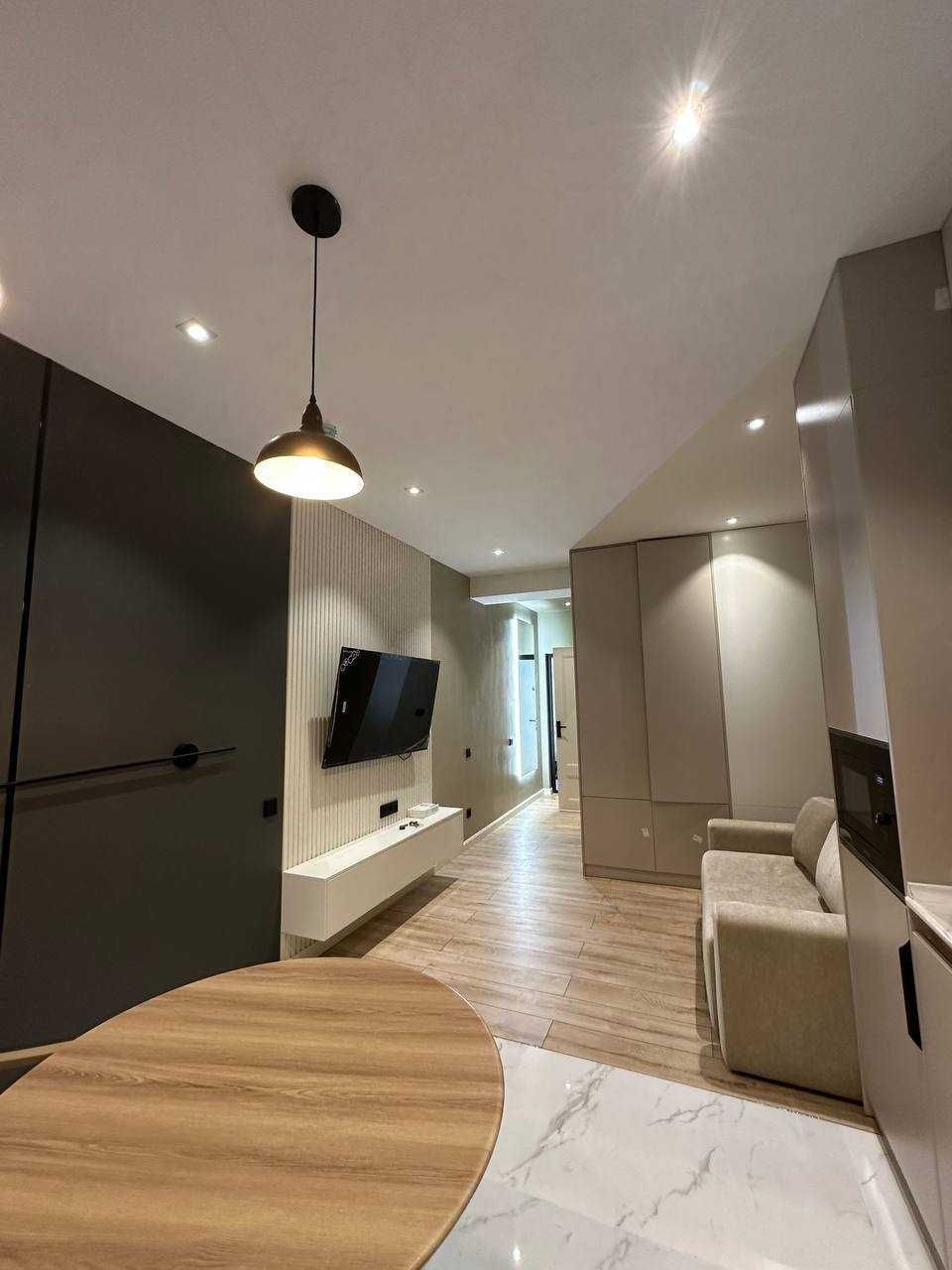 Новостройка Black Towers 1 ком 29кв ремонт техника