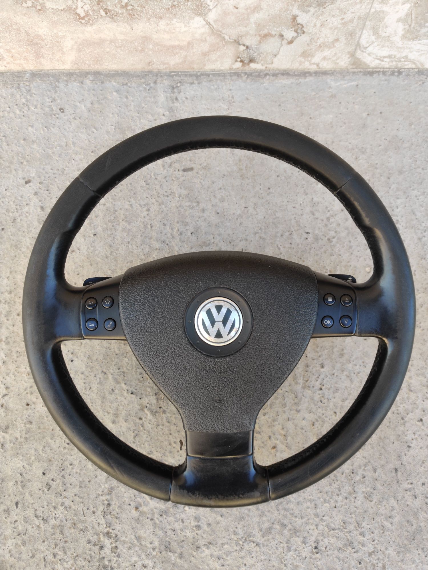 Volan comenzi padele airbag Calculator Volkswagen Passat 3C0