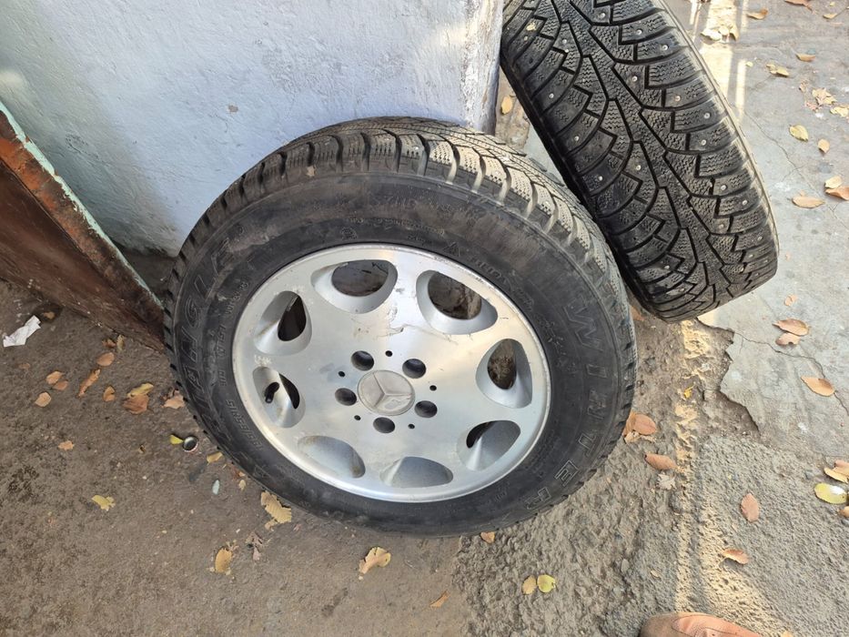 шины с дисками, б/у