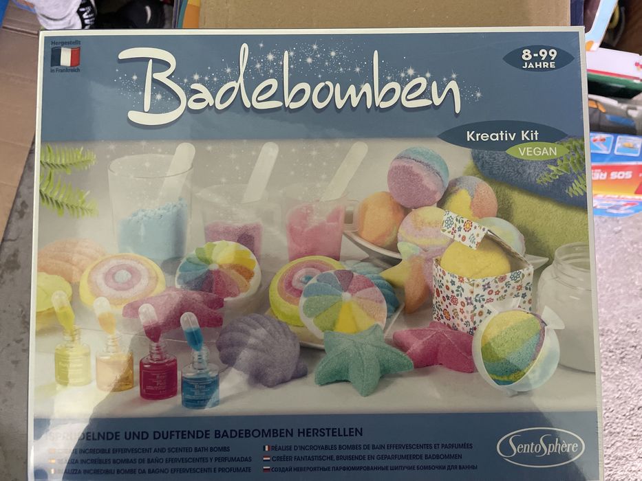 Kit Bombe baie efervescente si parfumate