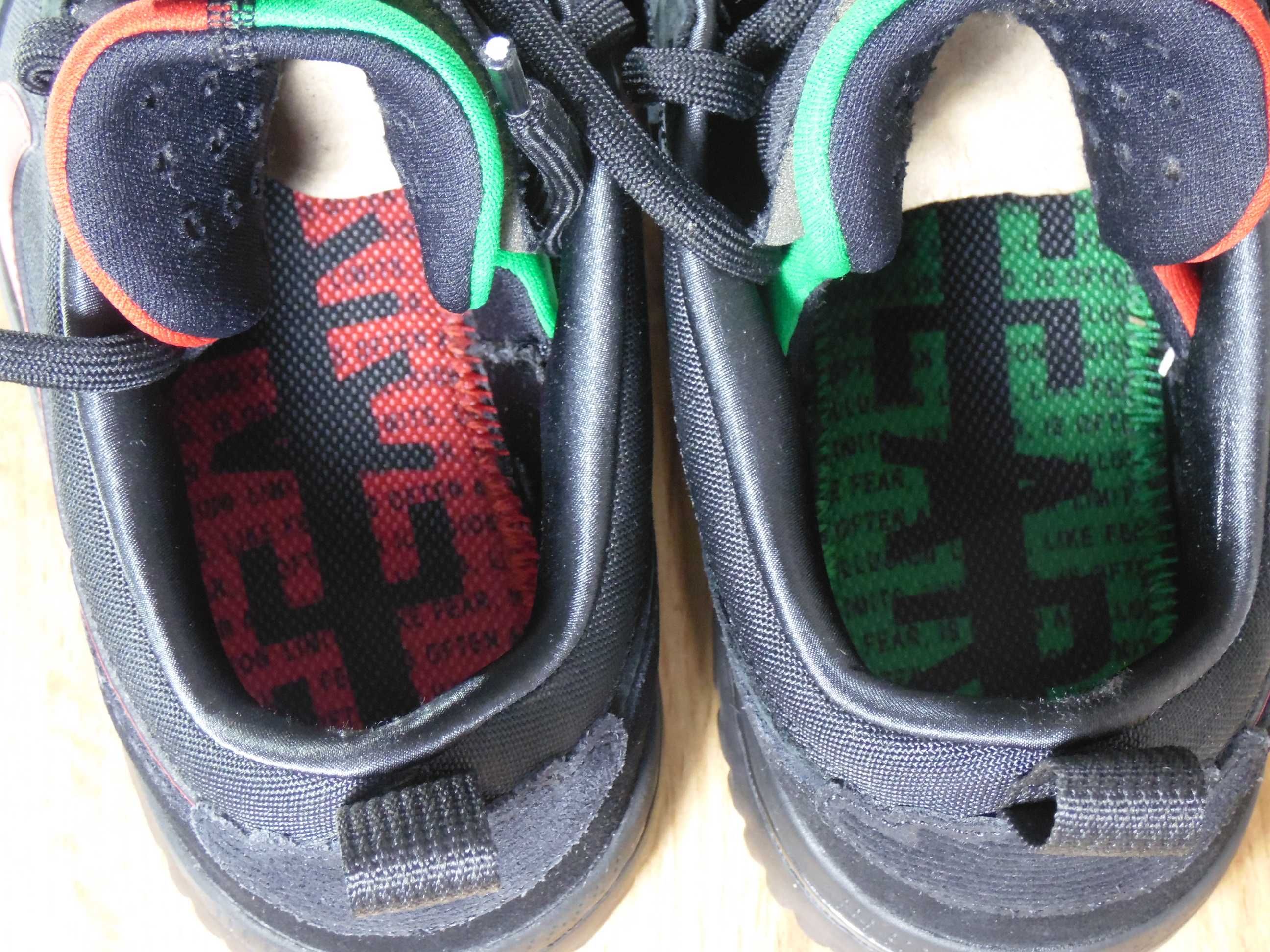 Jordan 1 Low React x Ghetto Gastro "Fearless" - 44 номер Оригинални!