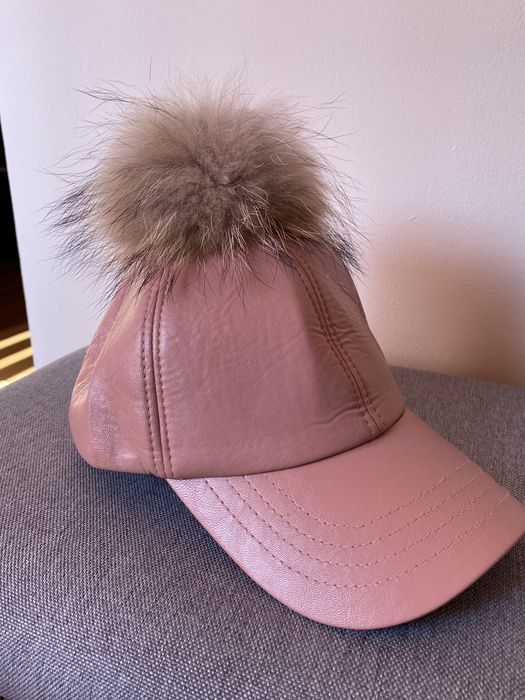 Șapcă dama puf blana naturală