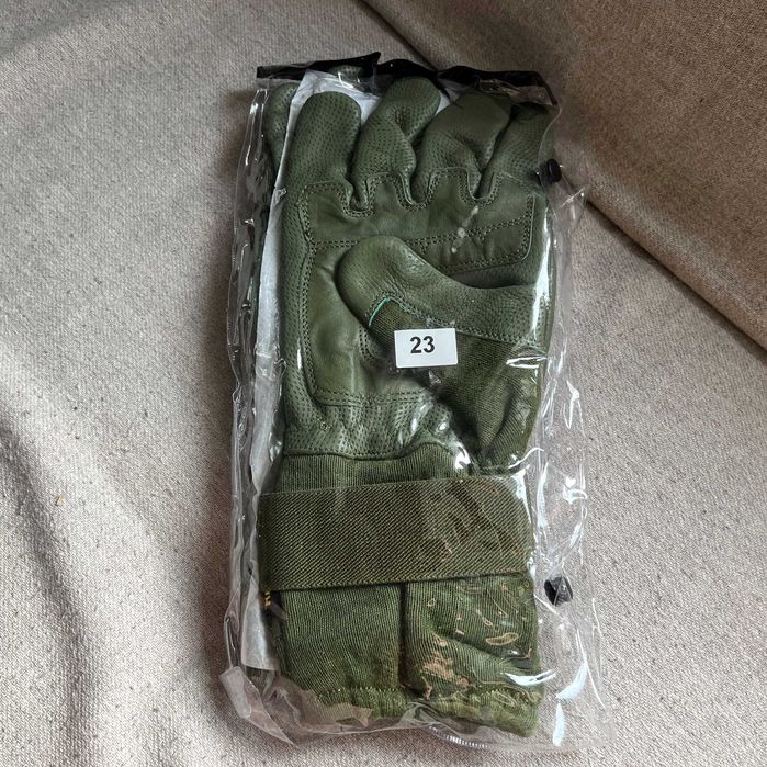 Mănuși tactice Kevlar originale MApN – verzi, mărimea 23, noi sigilate