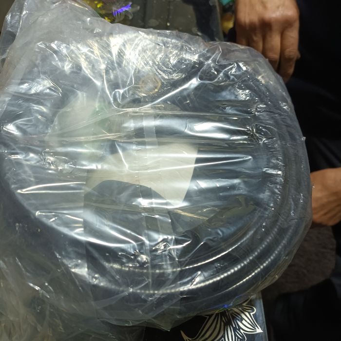 Furtun pentru spălare tevi cu presiune  are 15 metri 3 duze