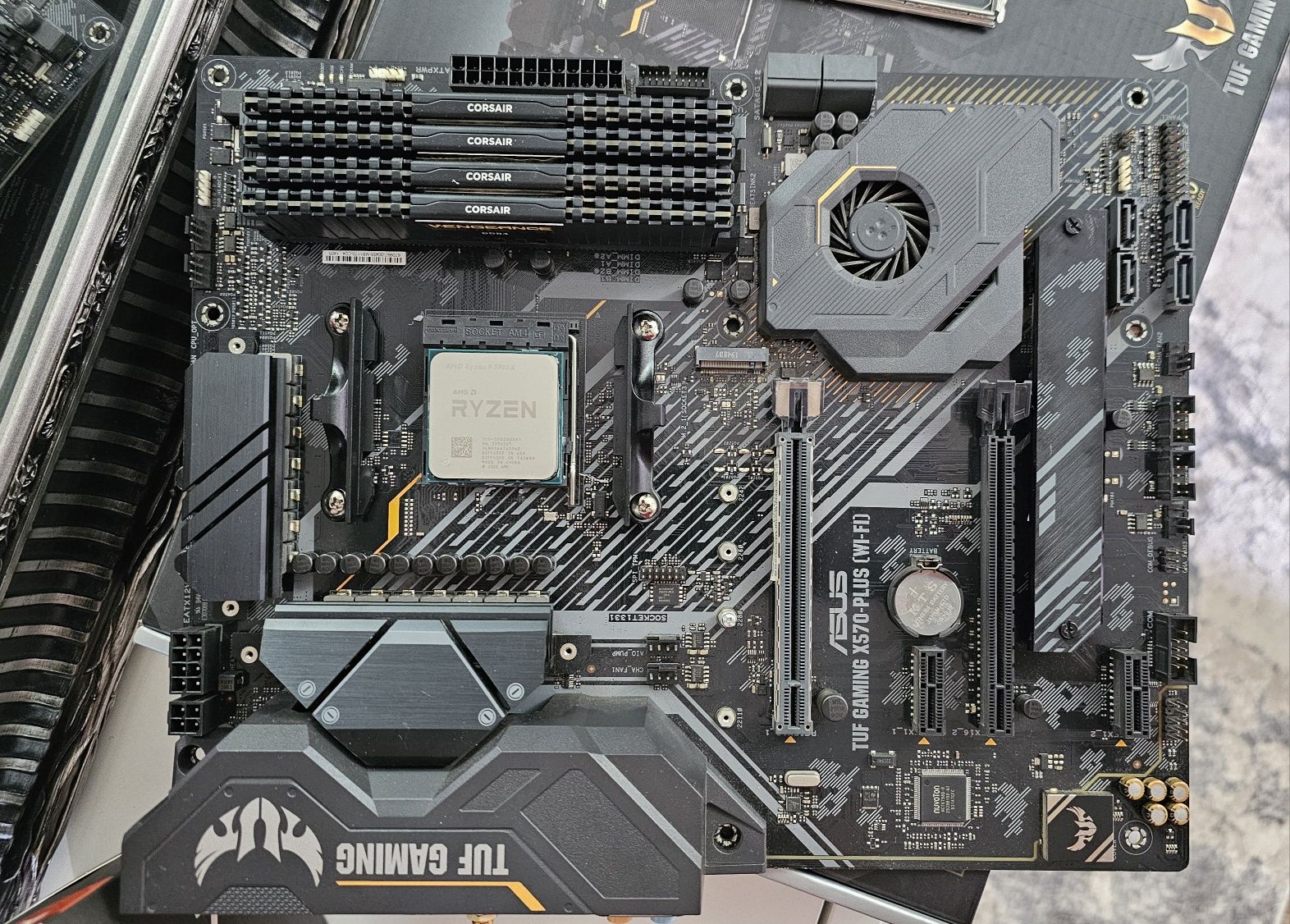Pachet PC High-End – Ryzen 9 5900X (GARANȚIE) + ASUS X570 + 64GB RAM D