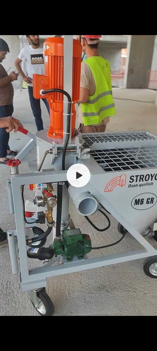 Штукатурные станции м6 грей