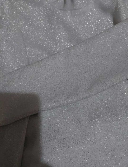 Bluza damă evenimente cu fir argintiu S