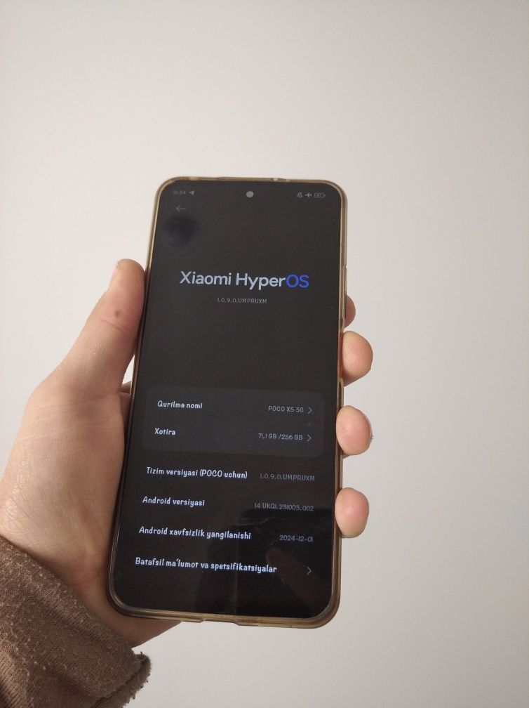 poco x5 5g sotiladi