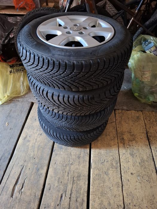 Roti 5x112 Gama Vag ,audi ,Mercedes cu anvelope de iarna 195 65 15