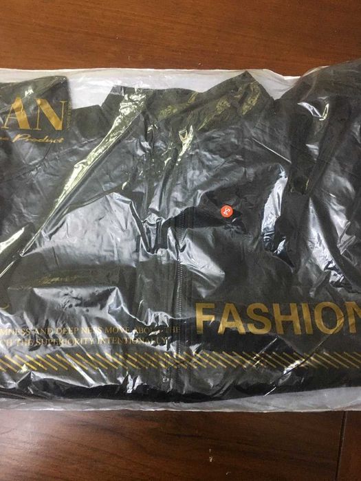 Куртка кожа заменитель  54 размер новая черный цвет