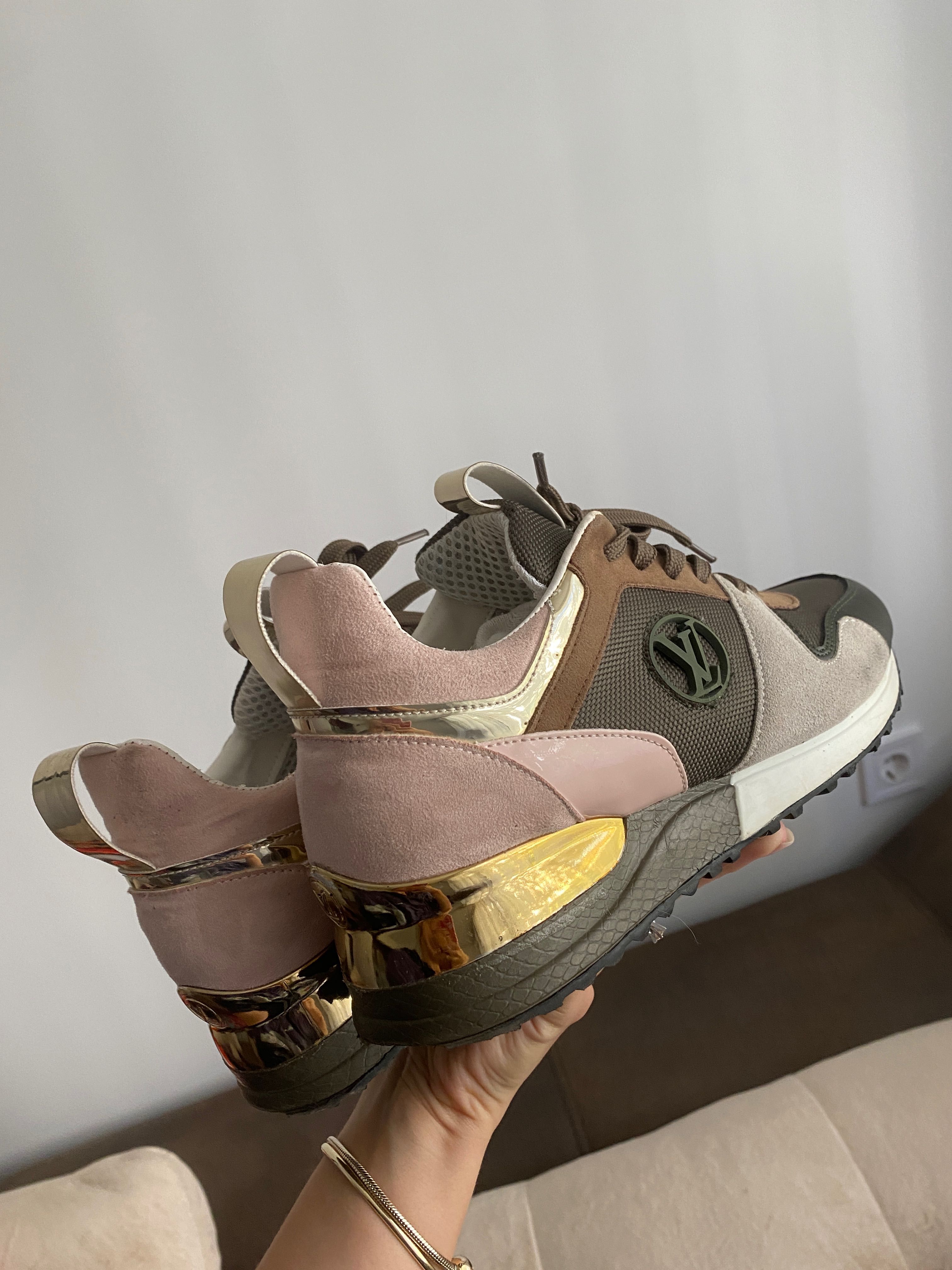 Дамски обувки Louis Vuitton run away sneaker - LV Спортно елеганти