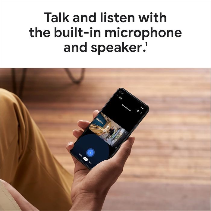 Camera supraveghere interior GOOGLE NEST Cam 2nd gen. Control vocal