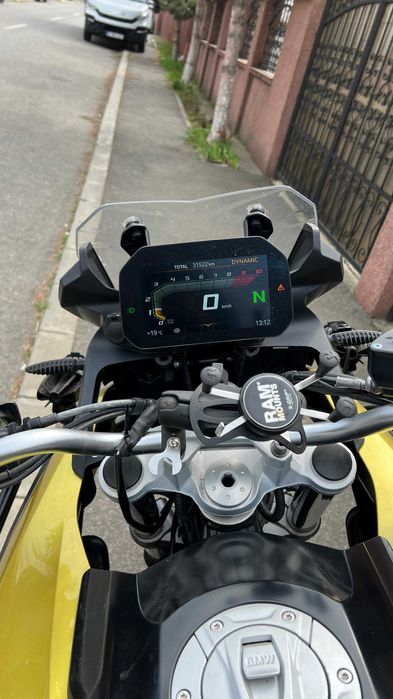 BMW F750GS 2019 - Galben Auriu + Cauciucuri OffRoad Mitas