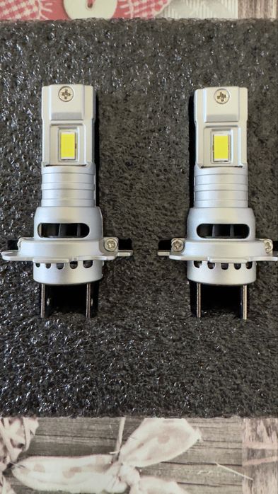 Nou Set 2 becuri led H7 60w 120w pe set 6000k canbus