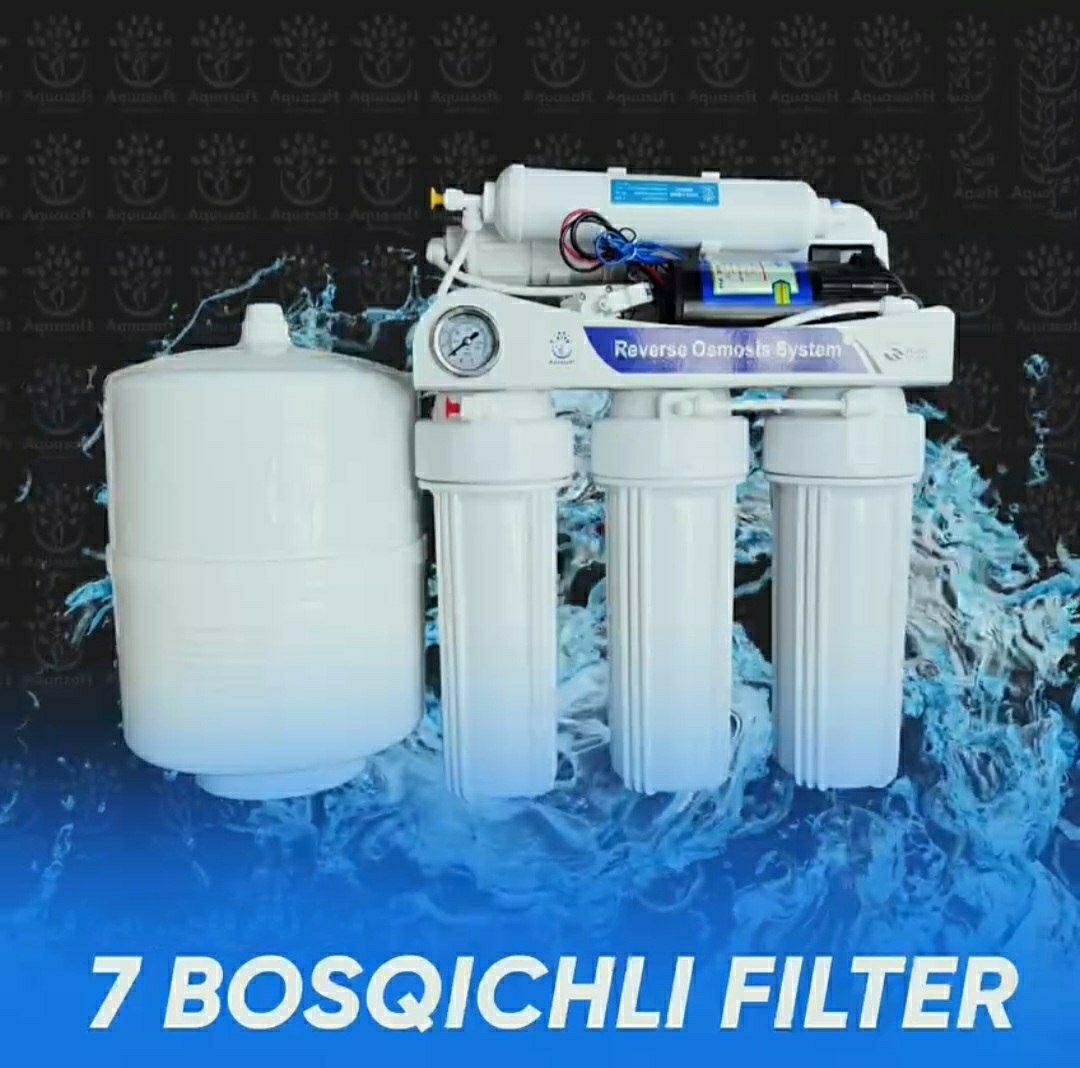 Filtrlar ichimlik suvi uchun xonadon va ofis uchun